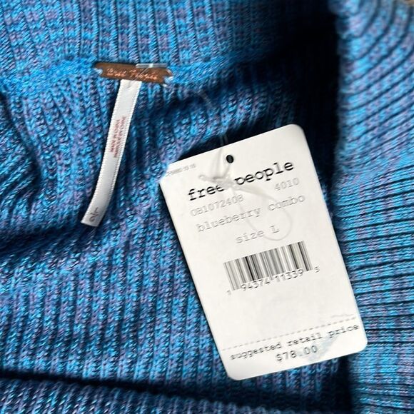 NEW Free People Sugar Rush Off-The-Shoulder sweater - Picture 7 of 9